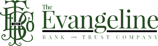 The Evangeline Bank and Trust Company logo