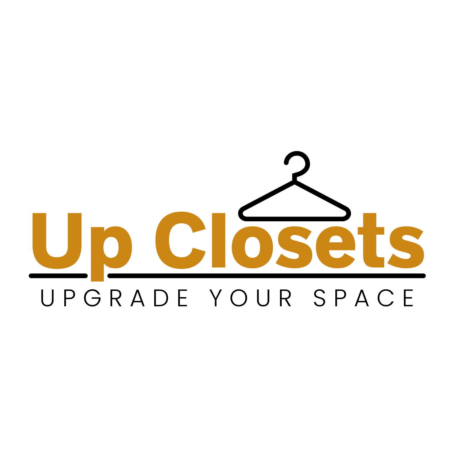 Up Closets logo