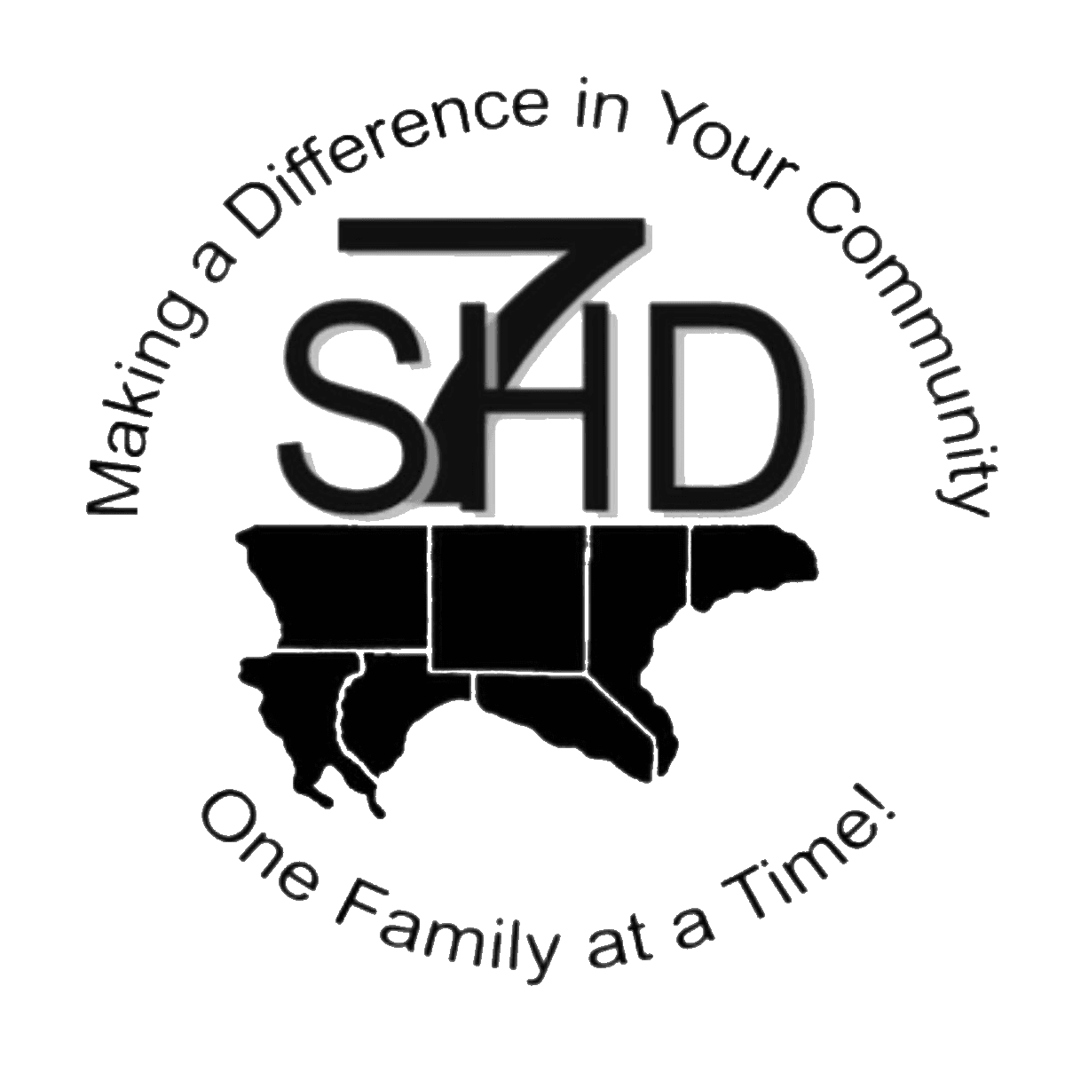 Southern Seven Health Department & Head Start logo