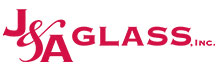 J&A Glass logo
