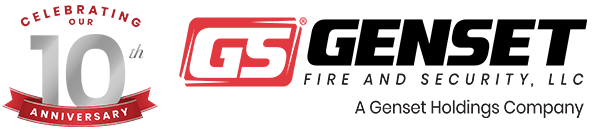 Genset Fire and Security logo