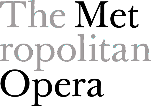 Metropolitan Opera logo