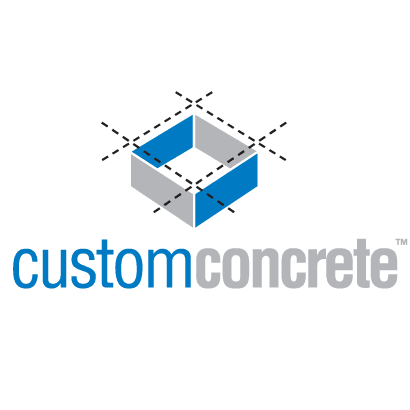 Custom Concrete logo