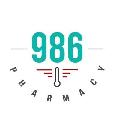 986 Pharmacy logo